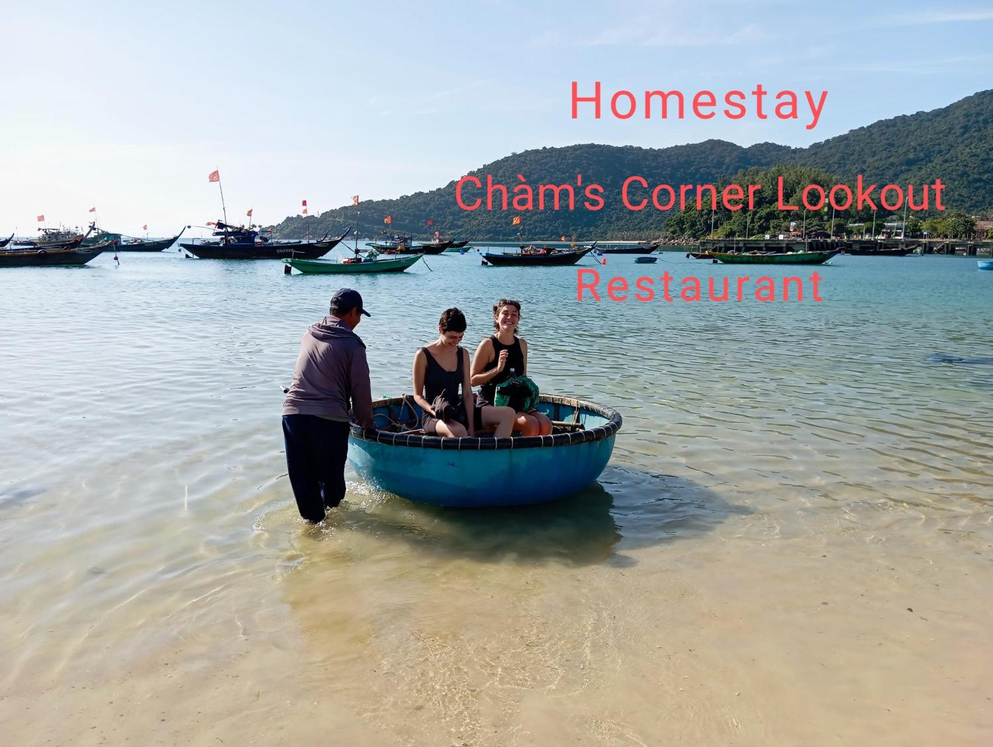 Cham'S Corner Lookout Homestay & Restaurant Tân Hiệ Exteriör bild