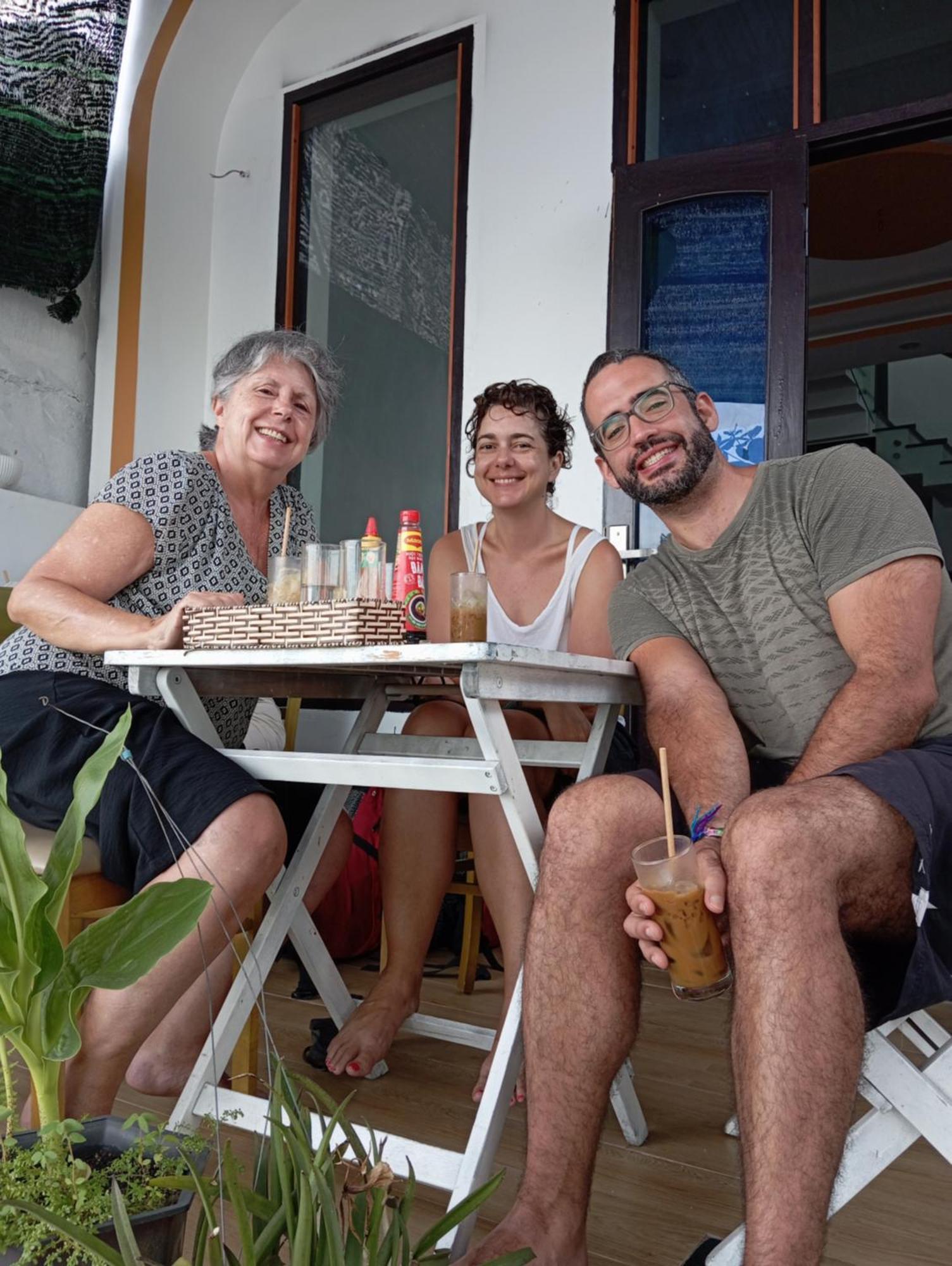 Cham'S Corner Lookout Homestay & Restaurant Tân Hiệ Exteriör bild