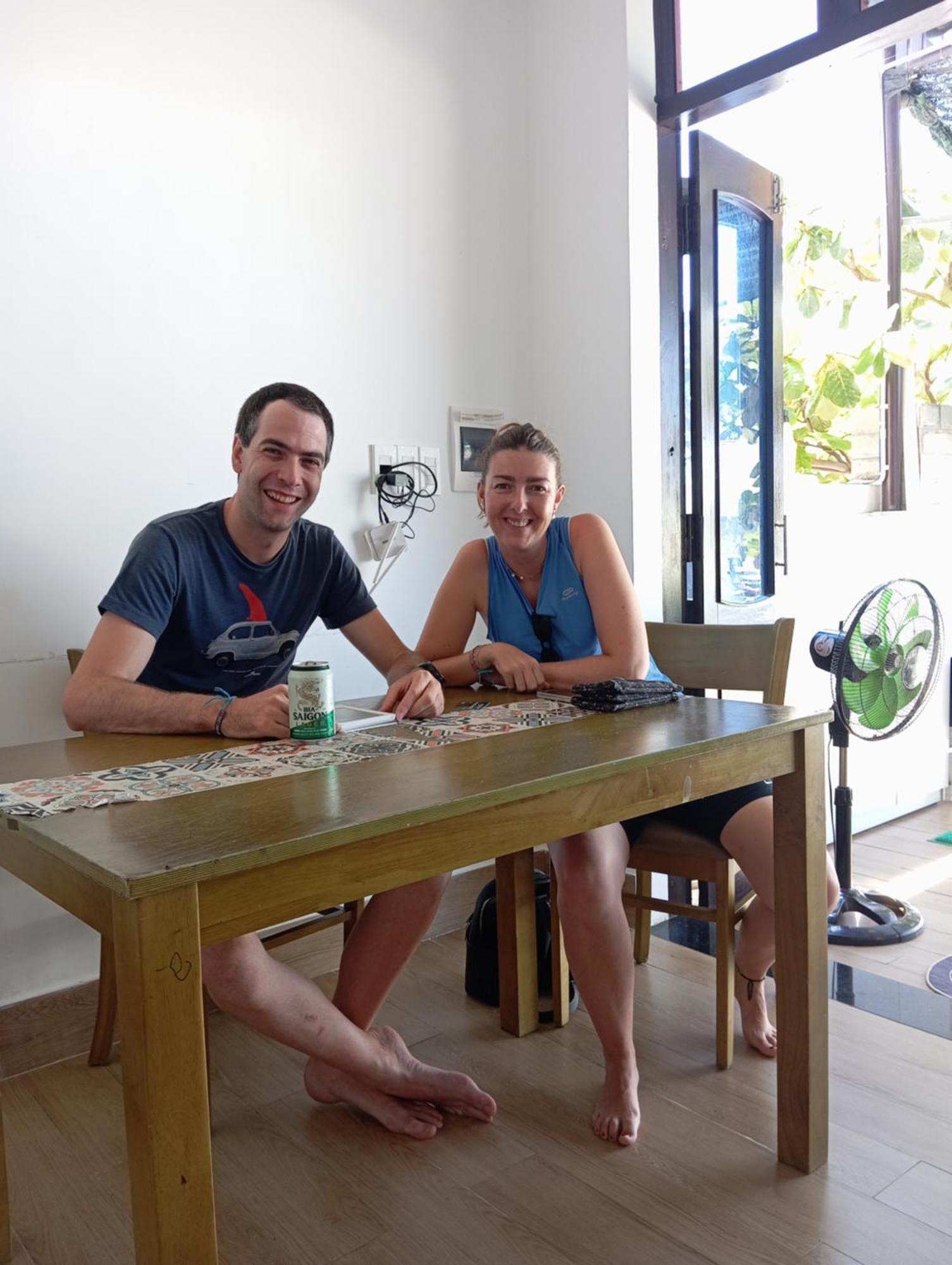 Cham'S Corner Lookout Homestay & Restaurant Tân Hiệ Exteriör bild